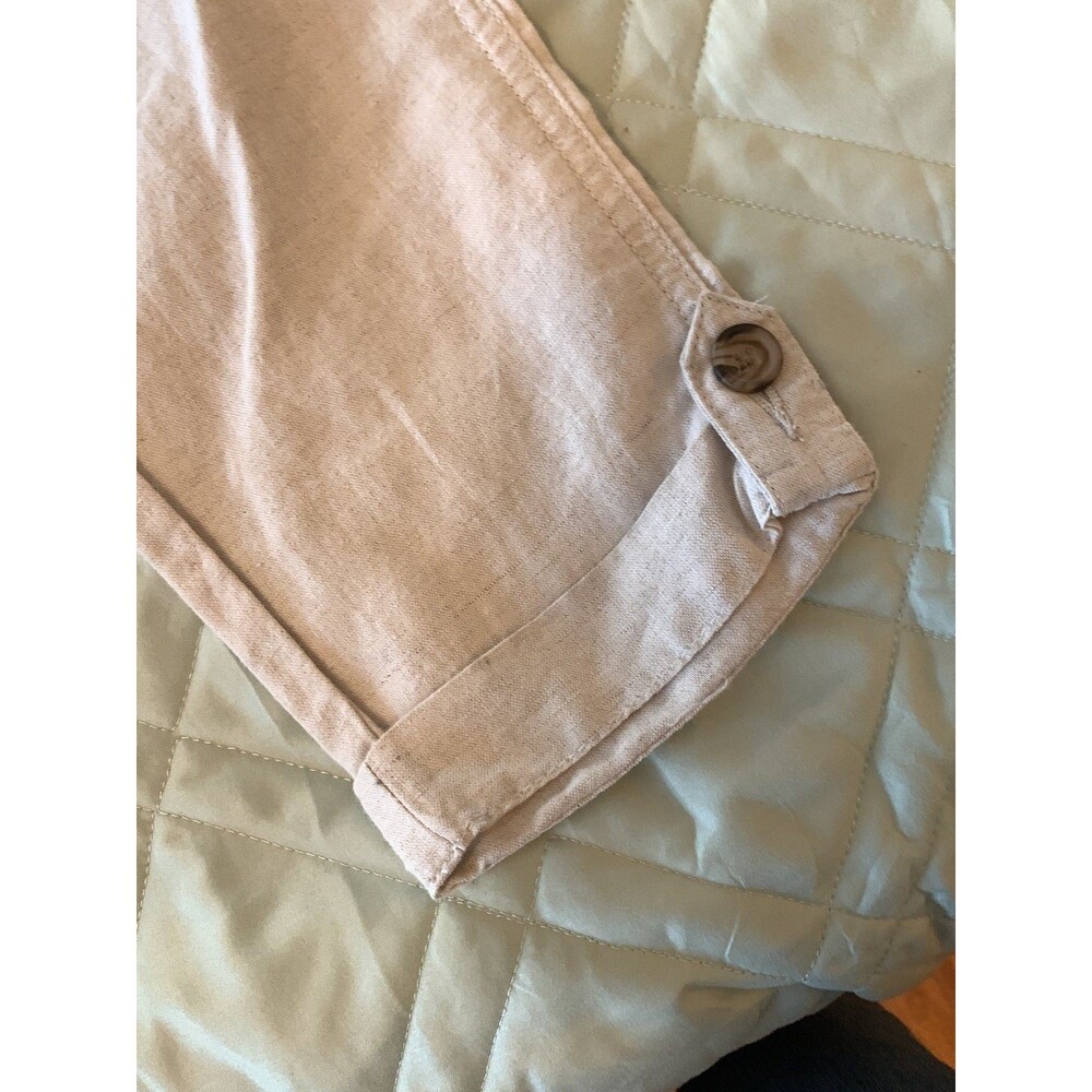 New! Banana Republic capri pants size 0P- Tan - Picture 4 of 8